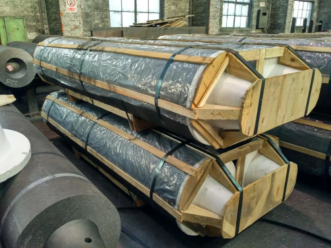UHP Graphite Electrode 600mm with Nipples for Arc Furnaces/Eaf for Steel Mills, Block, Powder, Mould, Sheet