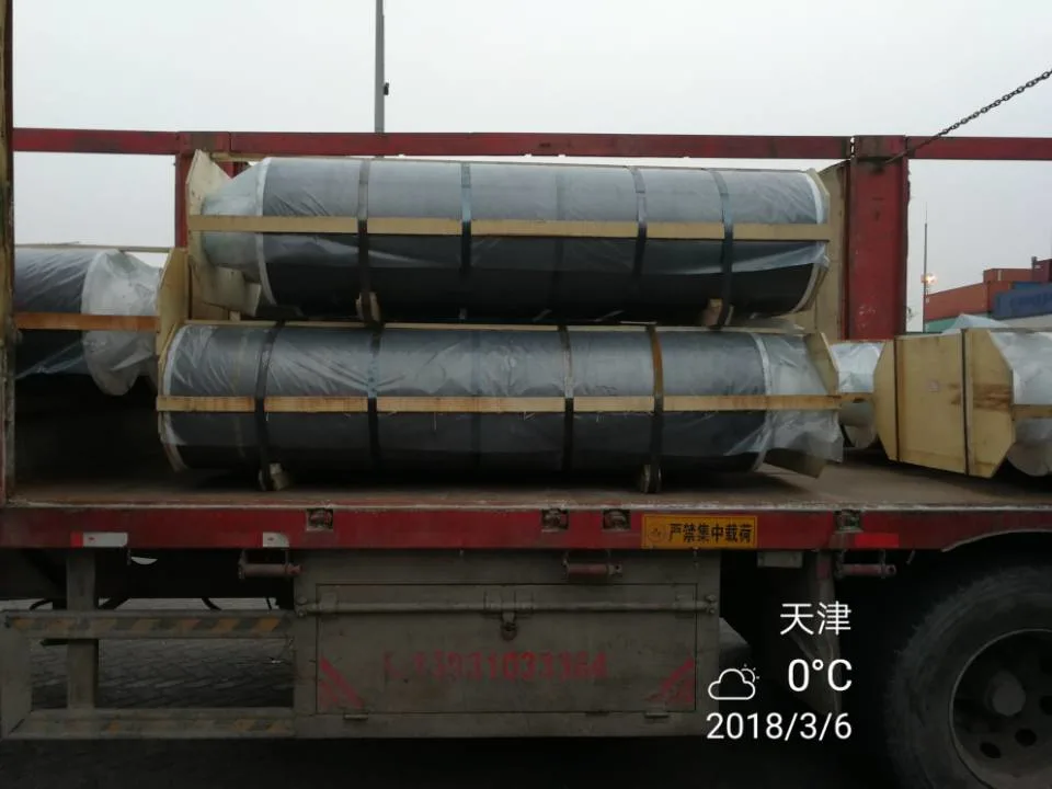 RP HP UHP 400mm 450mm 500mm 550mm 600mm Graphite Electrode for Steelmaking