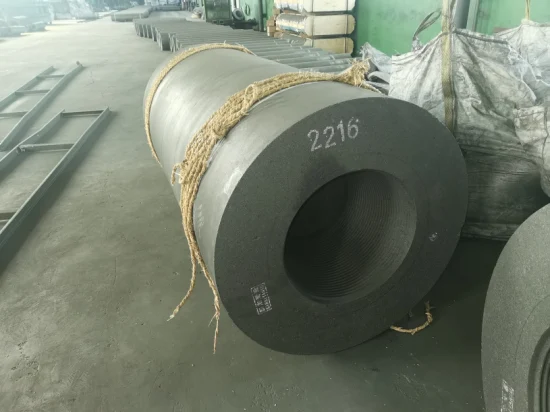 Dia 600mm L 1800mm Graphite Electrode RP for Steel Factory