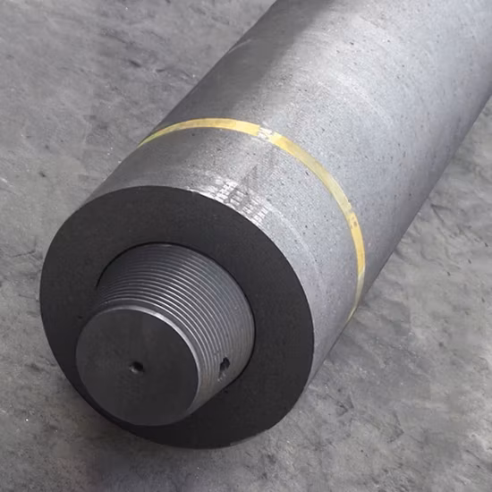 Factory Direct Sale Steel Casting HP 400mm Extruded Carbon Graphite Electrodes with Nipples