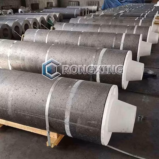 400mm Graphite Electrodes 1800mm Length Low Resistivity Graphite Electrodes for Eaf Lf