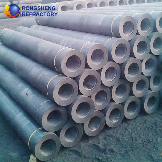 UHP, HP, RP Graphite Electrode Used for Steelmaking Dia 400mm 500mm600mm
