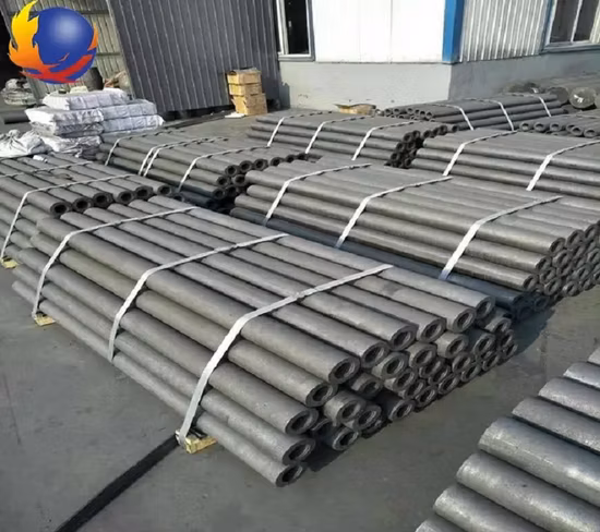 Diameter 200mm, 250mm, 300mm, 350mm, 400mm, 500mm, 550mm, 600mm, 700 mm Graphite Electrode RP HP UHP for Eaf